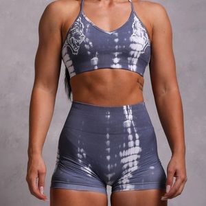 Darc Sport blue serpent shorts